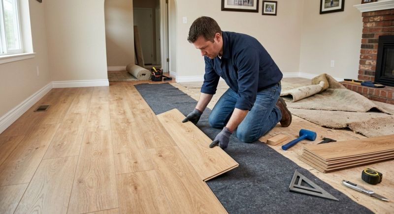 Laminate Floor Remodeling in Ormond Beach, FL