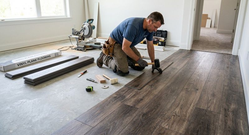 Linoleum Floor Installation in Deland, FL