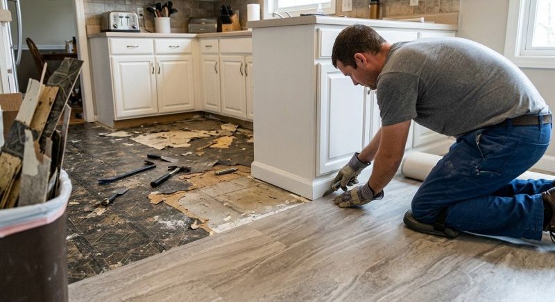 Linoleum Floor Installation in Palm Coast, FL