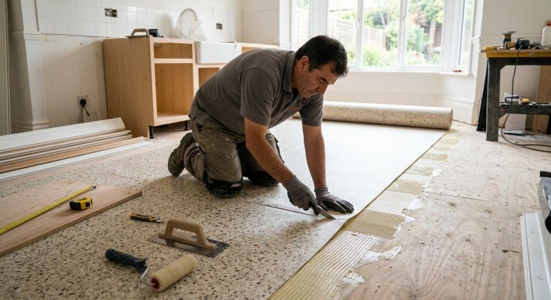 Linoleum Floor Installation in Palm Coast, FL