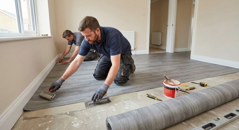Sheet Linoleum Installation in Volusia County, FL