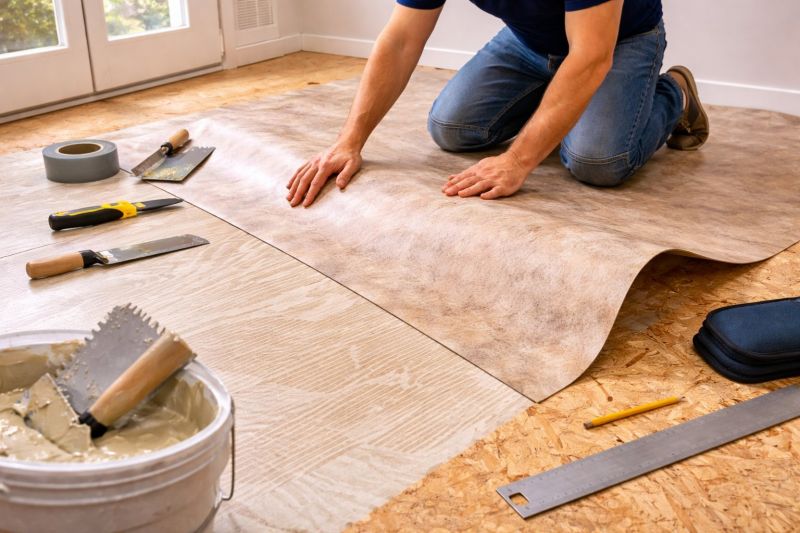 Sheet Vinyl Installation in Bunnell, FL