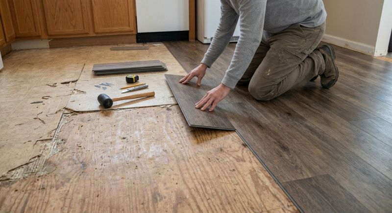 Vinyl Tile Replacement in Ormond Beach, FL